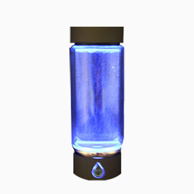 トップの健康なインテリジェントなカラフルなライト電気水素ウォーターガラスボトルSPEポータブルHHO水ジェネレーターを販売する